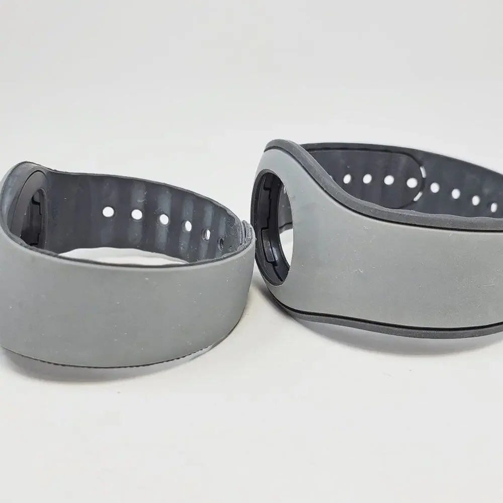 Disney Baby Gray Pair of MagicBands 2  Perfect for Couples!